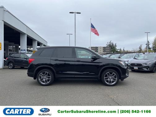 Crystal Black Pearl 2022 Honda Passport AWD EX-L