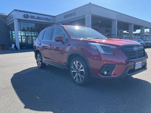 Crimson Red Pearl 2024 Subaru Forester Limited