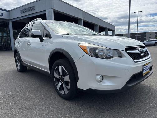 Satin White Pearl 2014 Subaru XV Crosstrek Hybrid Base