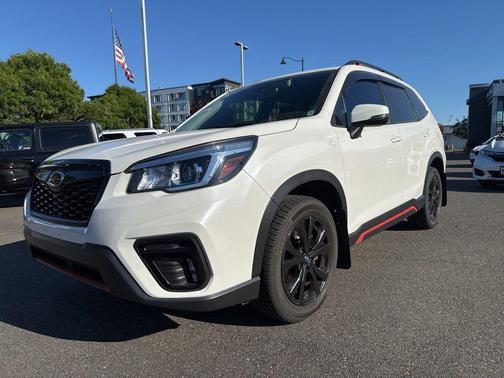 Crystal White Pearl 2019 Subaru Forester Sport