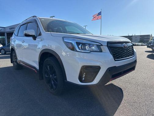 Crystal White Pearl 2019 Subaru Forester Sport