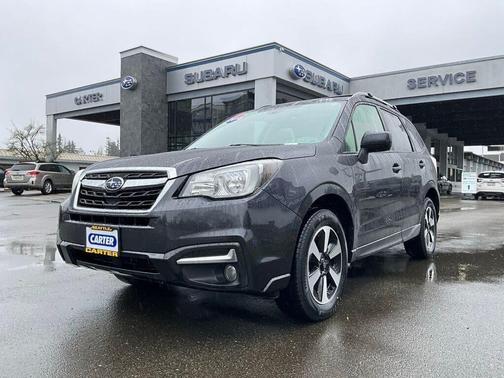 Dark Gray Metallic 2018 Subaru Forester 2.5i Premium