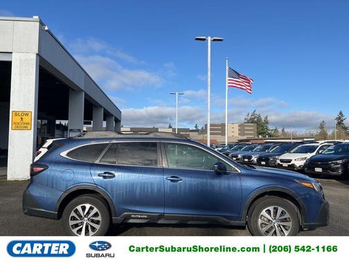 Abyss Blue Pearl 2022 Subaru Outback Premium