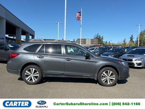 Gray 2018 Subaru Outback 3.6R Limited