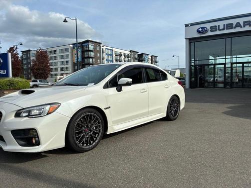 Crystal White Pearl 2016 Subaru WRX STI Base