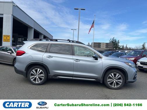 Ice Silver Metallic 2020 Subaru Ascent Limited 7-Passenger
