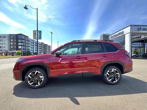 Crimson Red Pearl 2026 Subaru Forester Hybrid Premium