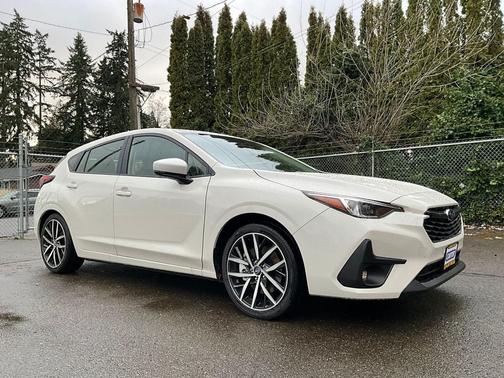 Crystal White Pearl 2026 Subaru Impreza Sport