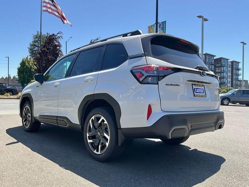 Crystal White Pearl 2026 Subaru Forester Hybrid Limited