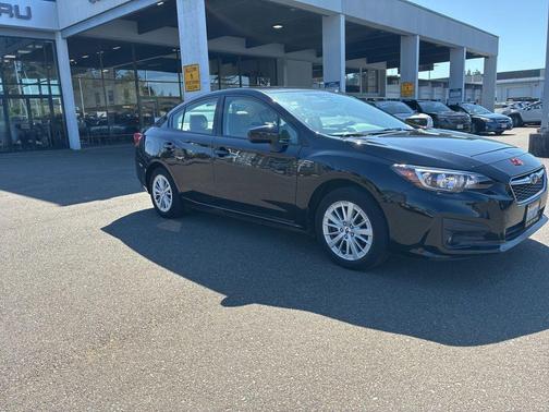 Crystal Black Silica 2017 Subaru Impreza 2.0i Premium
