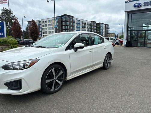 Crystal White Pearl 2017 Subaru Impreza 2.0i Sport