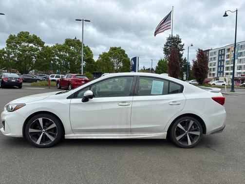 Crystal White Pearl 2017 Subaru Impreza 2.0i Sport