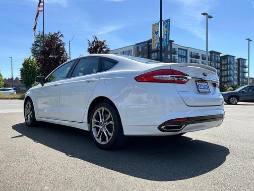 Oxford White 2017 Ford Fusion SE
