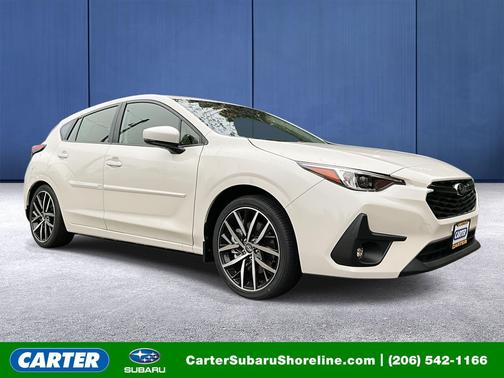 Crystal White Pearl 2026 Subaru Impreza Sport