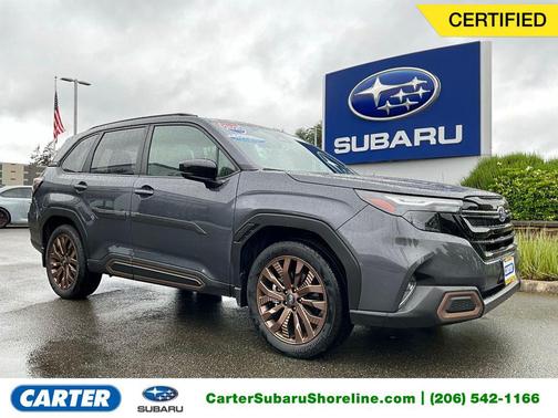 Magnetite Gray Metallic 2025 Subaru Forester Sport