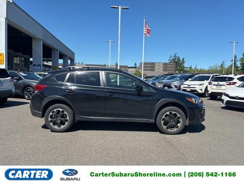 Crystal Black Silica 2023 Subaru Crosstrek Premium