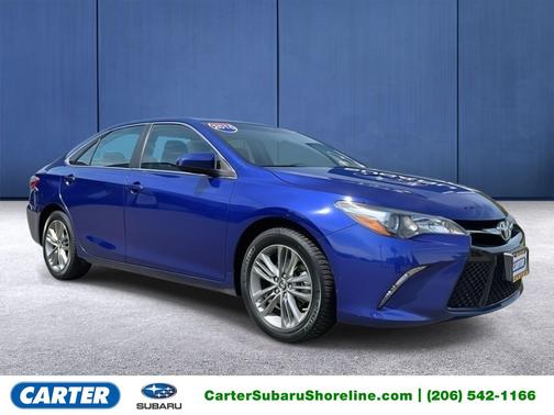 Blue Crush Metallic 2015 Toyota Camry SE