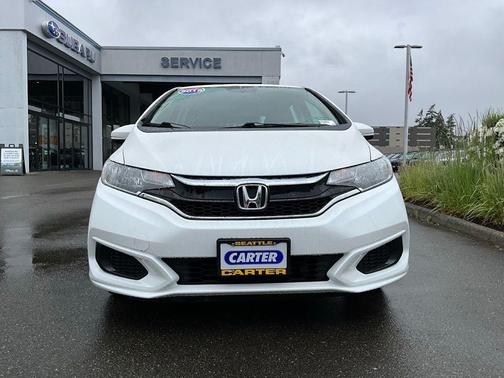 White Orchid Pearl 2018 Honda Fit LX