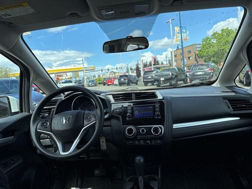 White Orchid Pearl 2018 Honda Fit LX