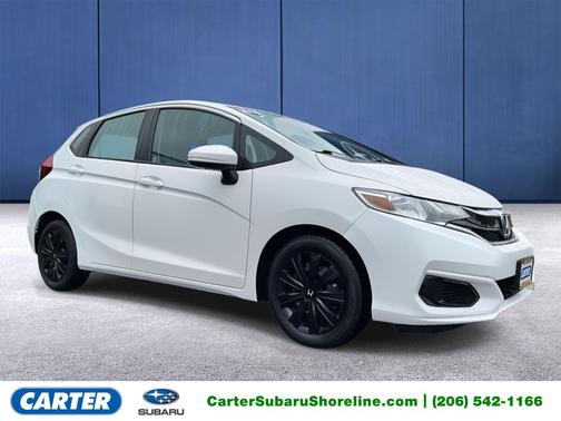 White Orchid Pearl 2018 Honda Fit LX