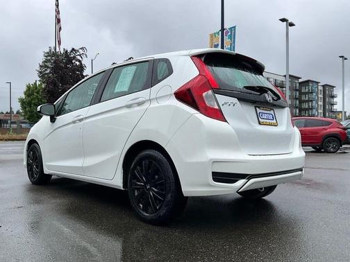 White Orchid Pearl 2018 Honda Fit LX