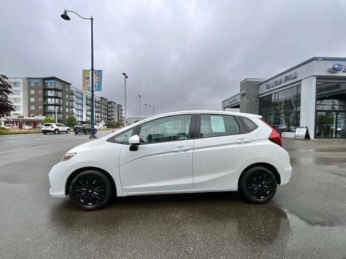 White Orchid Pearl 2018 Honda Fit LX