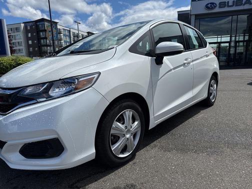 White Orchid Pearl 2018 Honda Fit LX