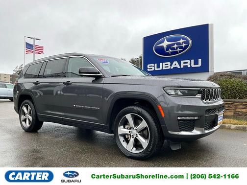 Baltic Gray Metallic Clearcoat 2021 Jeep Grand Cherokee L Limited