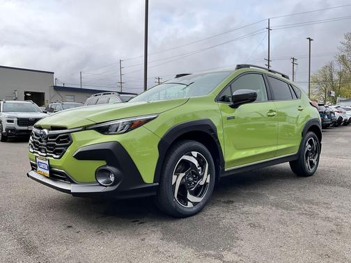 Citron Yellow Pearl Paint 2026 Subaru Crosstrek Hybrid Base