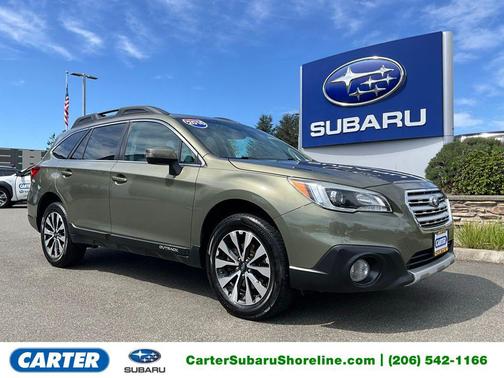 Wilderness Green Metallic 2016 Subaru Outback 2.5i Limited