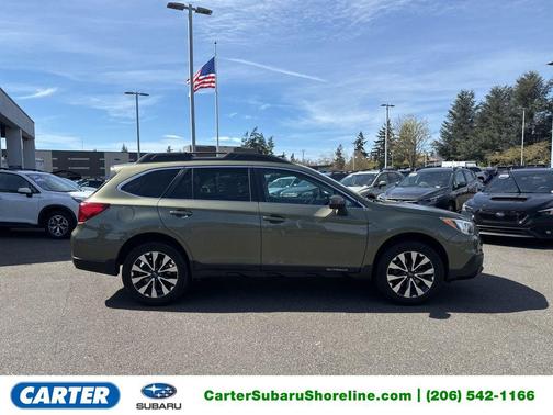 Wilderness Green Metallic 2016 Subaru Outback 2.5i Limited