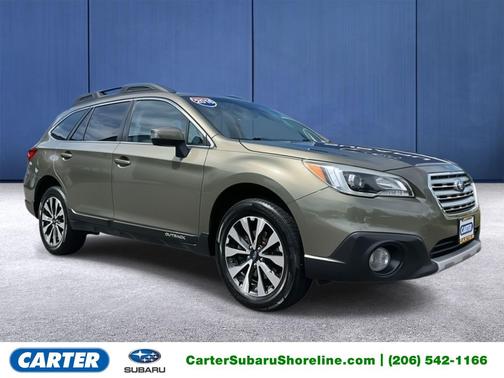 Wilderness Green Metallic 2016 Subaru Outback 2.5i Limited