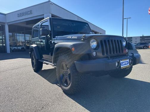 2016 Jeep Wrangler Black Bear