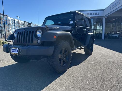 2016 Jeep Wrangler Black Bear