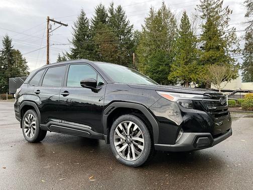 Crystal Black Silica 2026 Subaru Forester Touring