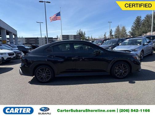 Crystal Black Silica 2023 Subaru WRX Premium