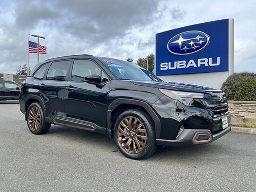 Crystal Black Silica 2025 Subaru Forester Sport