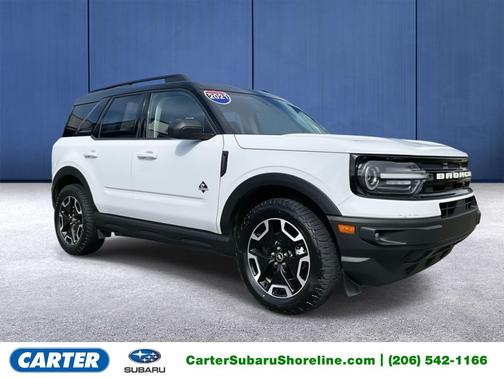 Oxford White 2021 Ford Bronco Sport Outer Banks