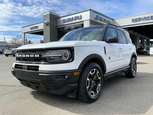 Oxford White 2021 Ford Bronco Sport Outer Banks