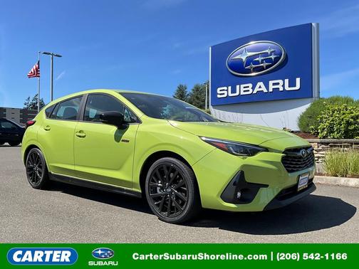 Citron Yellow Pearl Paint 2026 Subaru Impreza RS