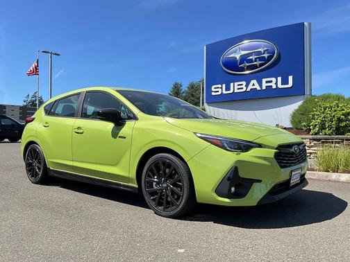 Citron Yellow Pearl Paint 2026 Subaru Impreza RS