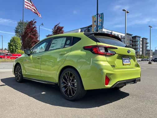 Citron Yellow Pearl Paint 2026 Subaru Impreza RS