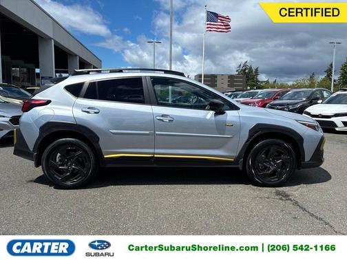 Ice Silver Metallic 2025 Subaru Crosstrek Sport