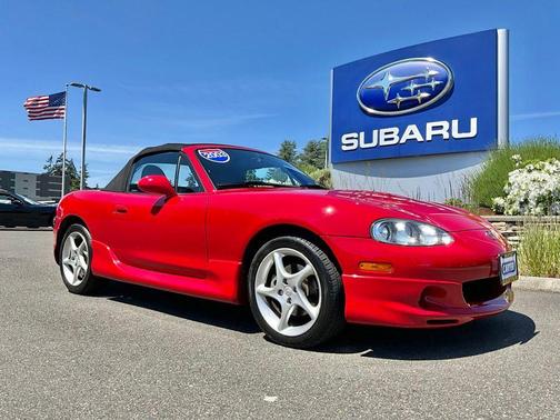 Classic Red 2003 Mazda MX-5 Miata SE
