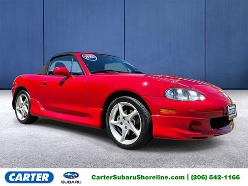 Classic Red 2003 Mazda MX-5 Miata SE