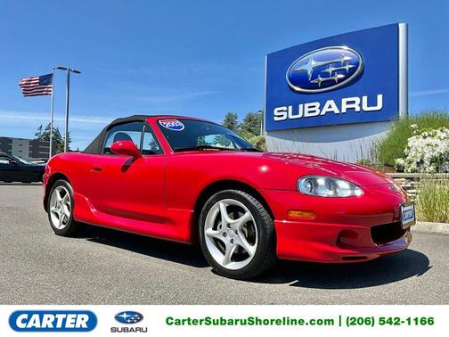 Classic Red 2003 Mazda MX-5 Miata SE
