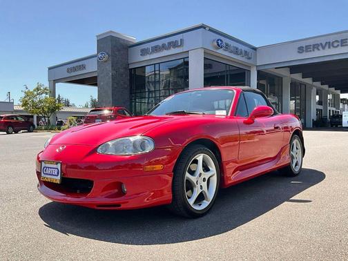 Classic Red 2003 Mazda MX-5 Miata SE