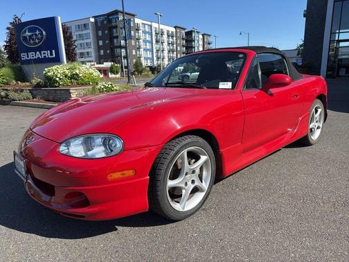 Strato Blue Mica 2003 Mazda MX-5 Miata SE