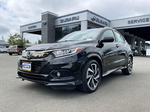 Crystal Black Pearl 2019 Honda HR-V Sport