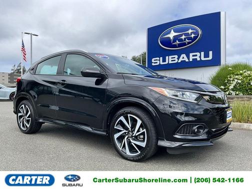 Crystal Black Pearl 2019 Honda HR-V Sport
